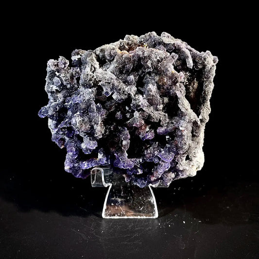 Natural  Octahedral Sugar Fluorite | Zhejiang, China | 1070g |13.5*10.5*8.5cm
