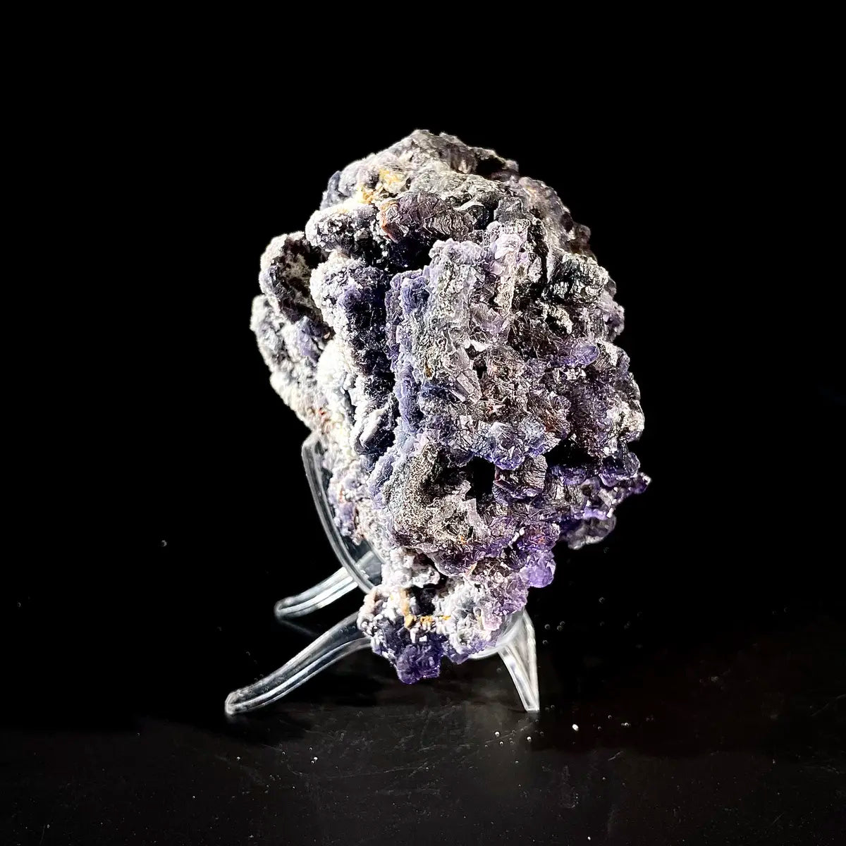 Natural  Octahedral Sugar Fluorite | Zhejiang, China | 1070g |13.5*10.5*8.5cm