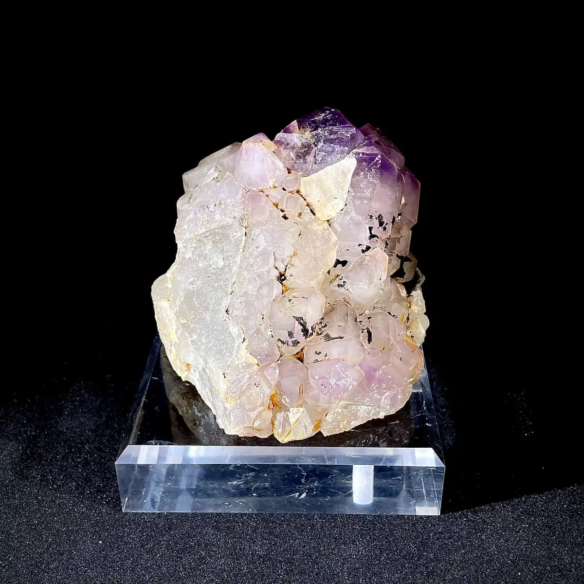 Natural Namibian Amethyst Skeleton Crystal Specimen | Namibia | 950 g | 14*7.5*9 cm