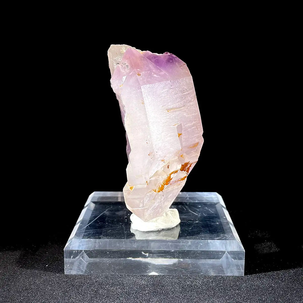 Natural Namibian Amethyst Skeleton Crystal Specimen | Namibia | 410 g | 5*8*9 cm