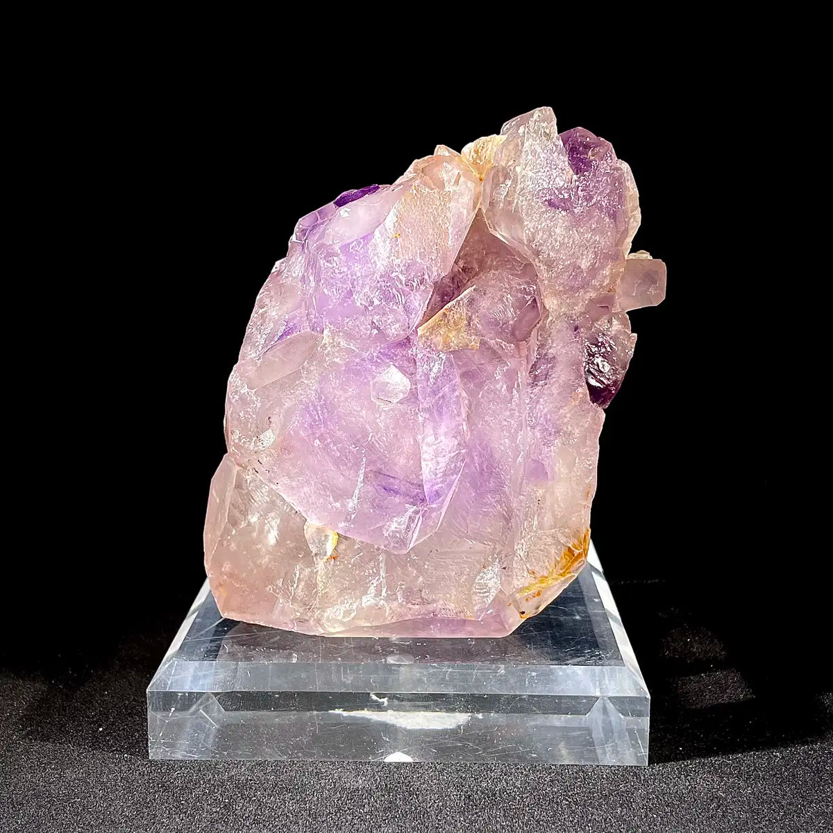 Natural Namibian Amethyst Skeleton Crystal Specimen | Namibia | 800 g | 14*6*9 cm