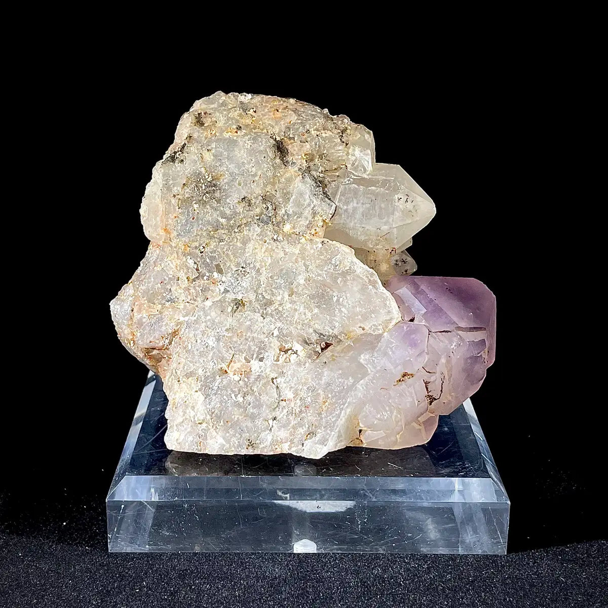 Natural Namibian Amethyst Skeleton Crystal Specimen | Namibia | 560 g | 10*9*6 cm