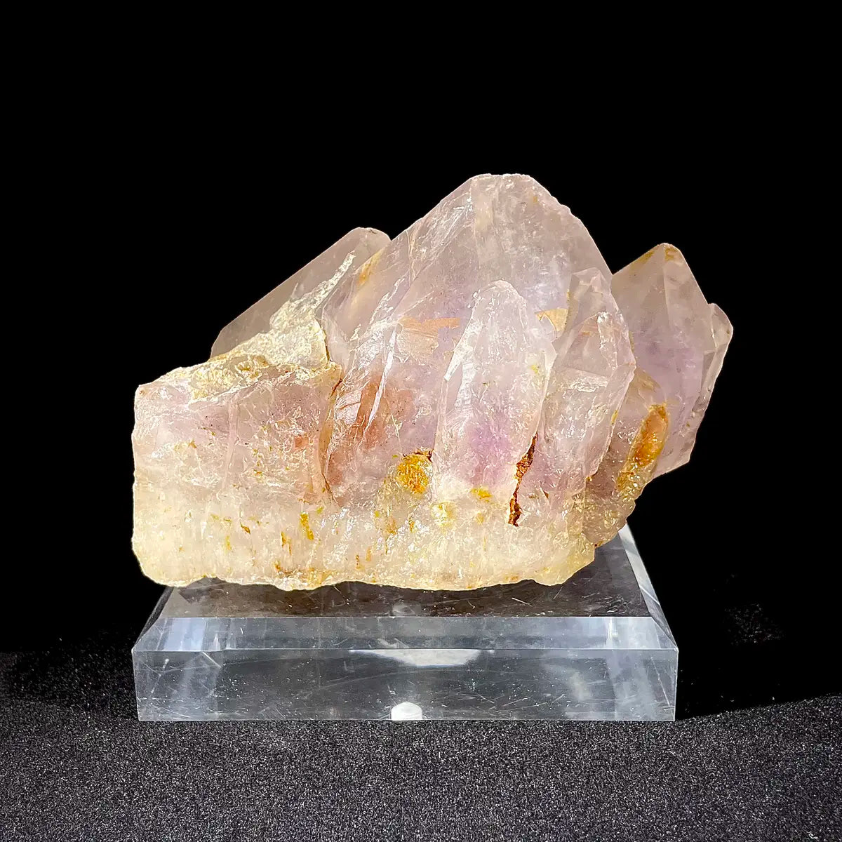 Natural Namibian Amethyst Skeleton Crystal Specimen | Namibia | 910 g | 13*8*9 cm