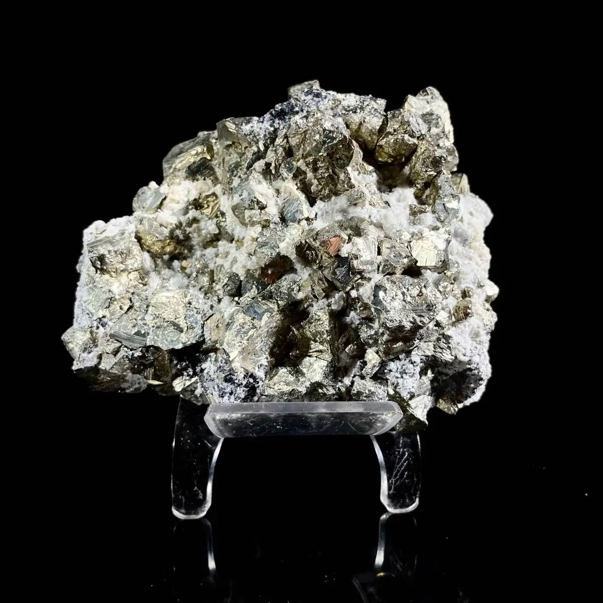 Natural Peruvian Chalcopyrite Mineral Specimen | 680 g | 10.5*9*5 cm | Sulfide Minerals | Peru