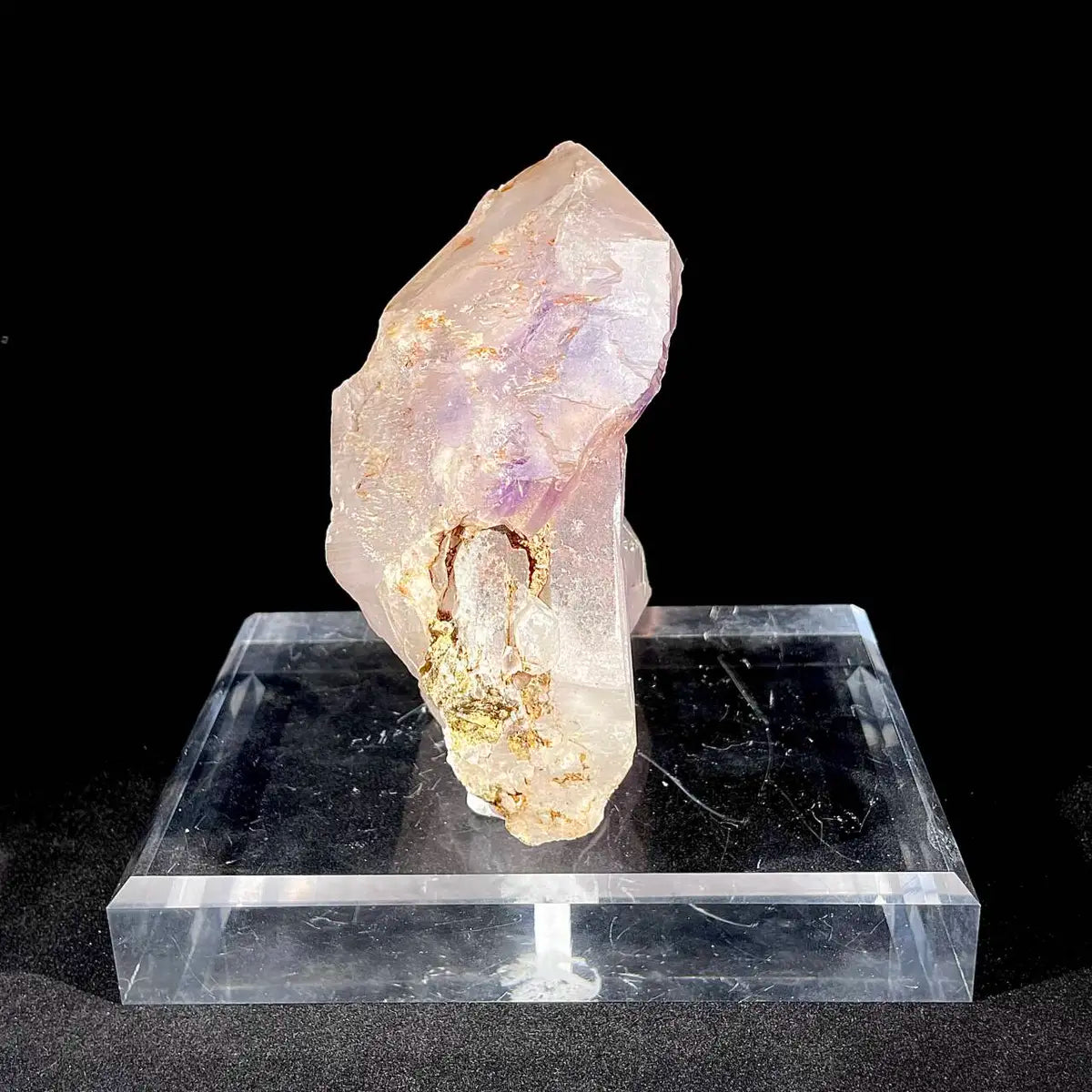 Natural Namibian Amethyst Skeleton Crystal Specimen | Namibia | 700 g | 15*10*6 cm