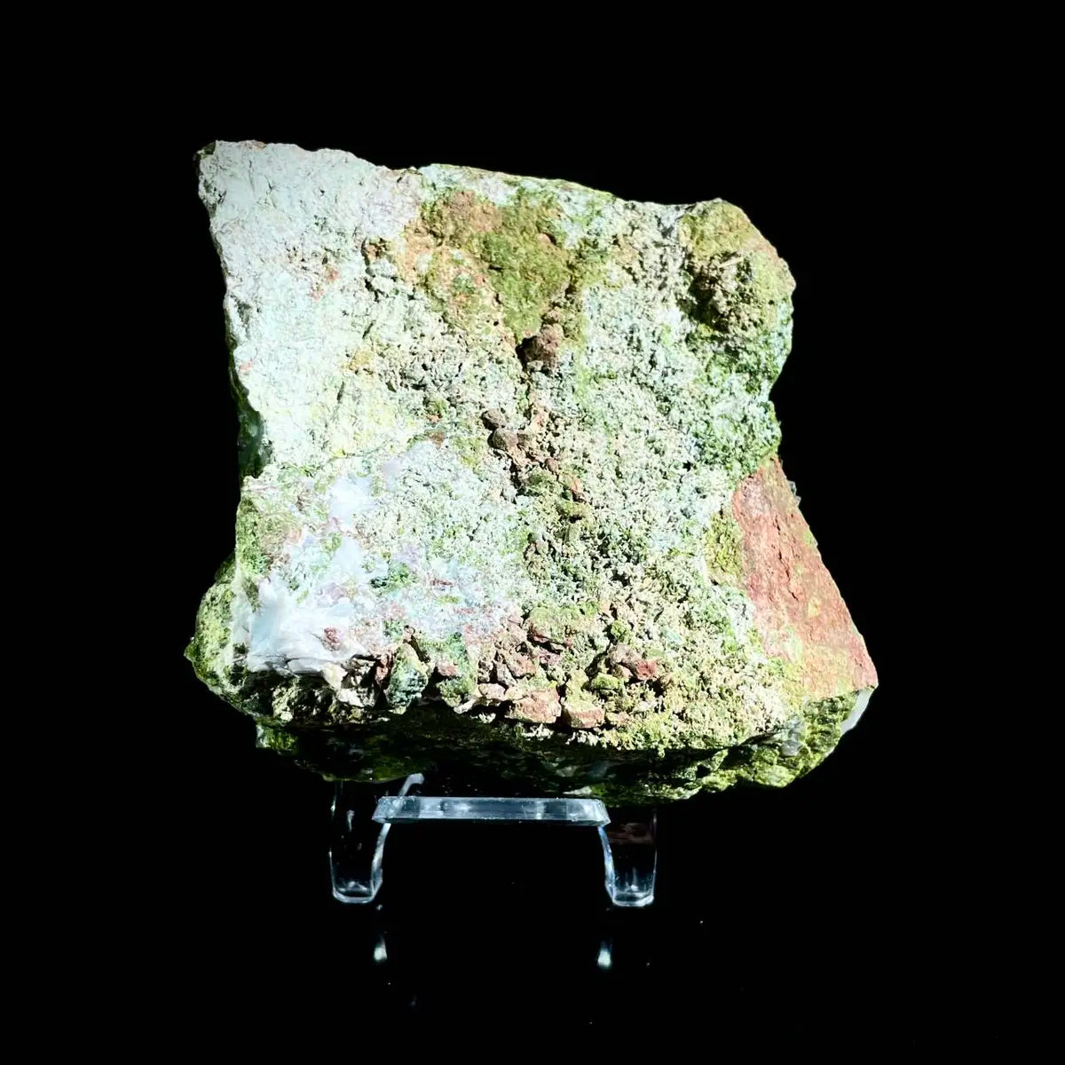 Natural Turkish Epidote with Quartz Specimen | Turkey | 350 g | 8*8*1.5 cm