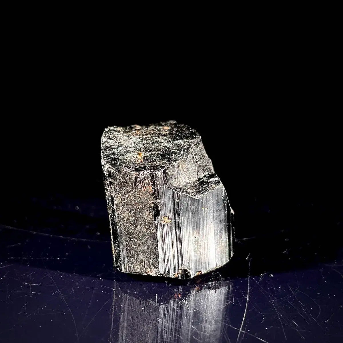 Natural Schorl Tourmaline Crystal Specimen | Pakistan | 110 g | 4*4*3 cm