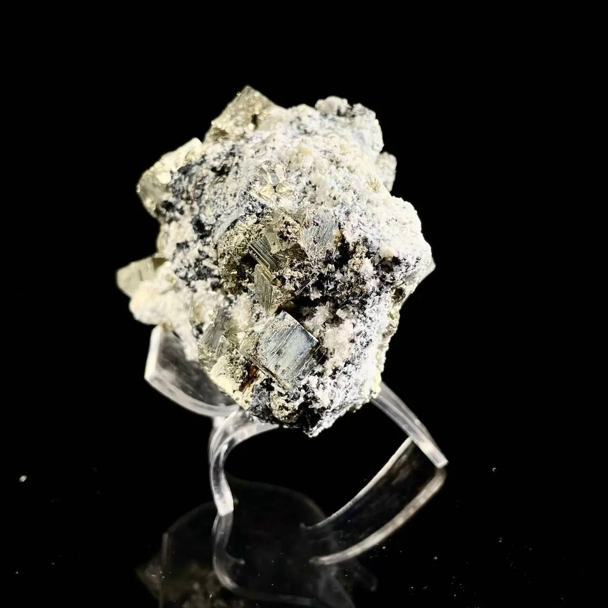 Natural Peruvian Chalcopyrite Mineral Specimen | 590 g | 10.5*7*6 cm | Sulfide Minerals | Peru