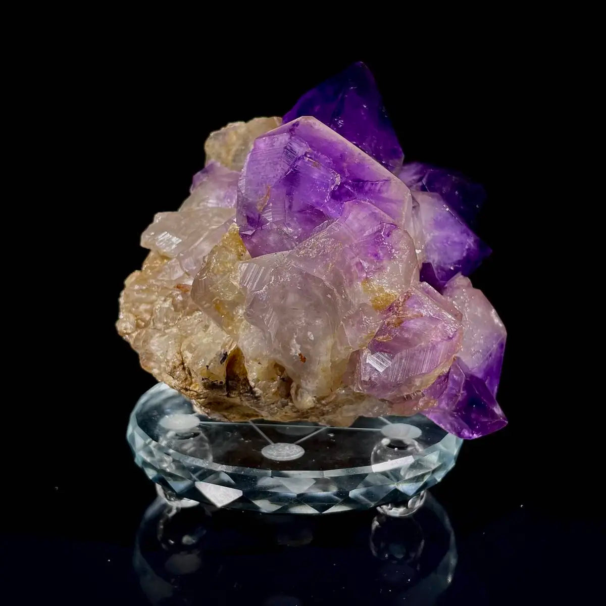 Natural Congo Dogtooth Amethyst Specimen | Congo | 970 g | 8*11*9 cm