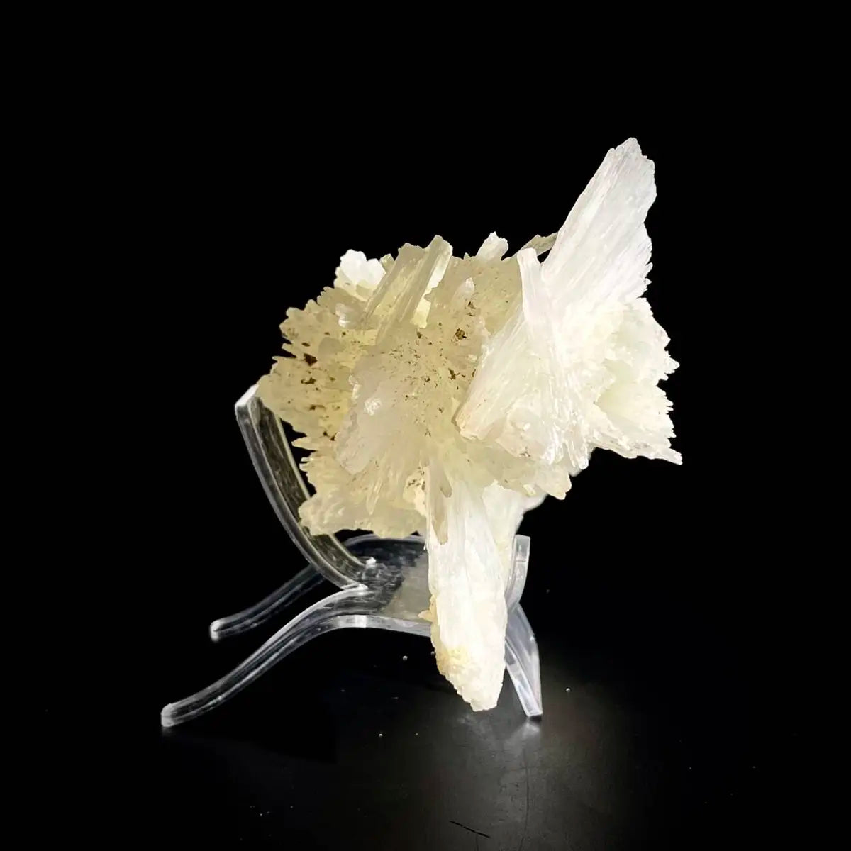 Guizhou White Aragonite/White Veined Natura l Stone Specimen |16×10×7.5 cm| 490g