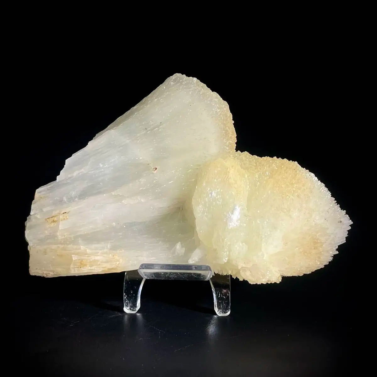 Guizhou White Aragonite/White Veined Natura l Stone Specimen |14×9×4 cm|290g