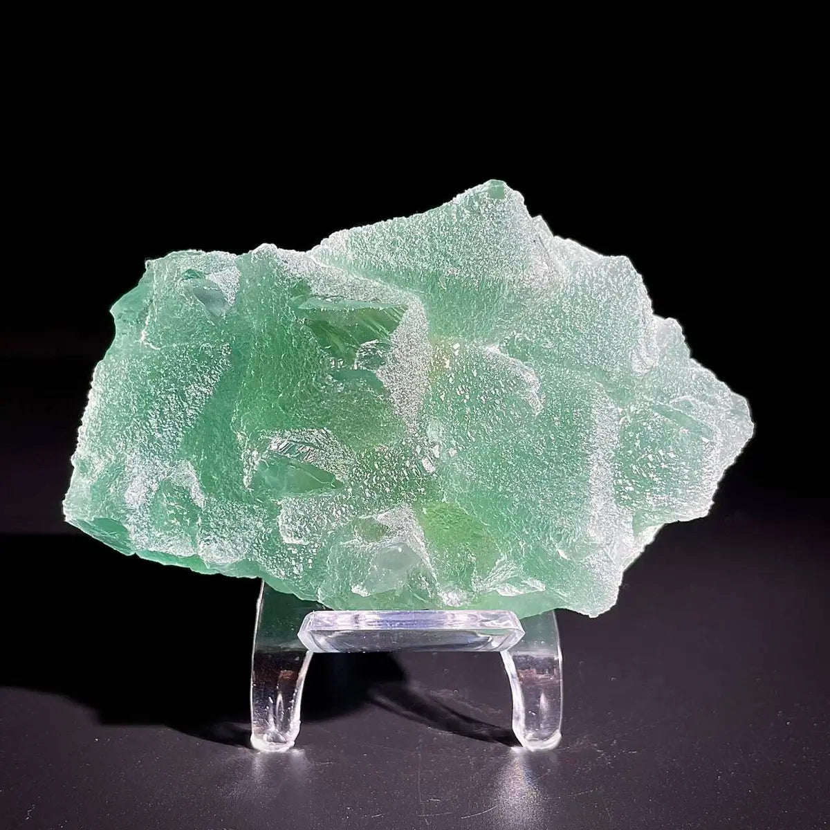 Natural Green Fluorite Crystal Specimen | Hunan, China | 360g | 9.5*5.5*4.5cm