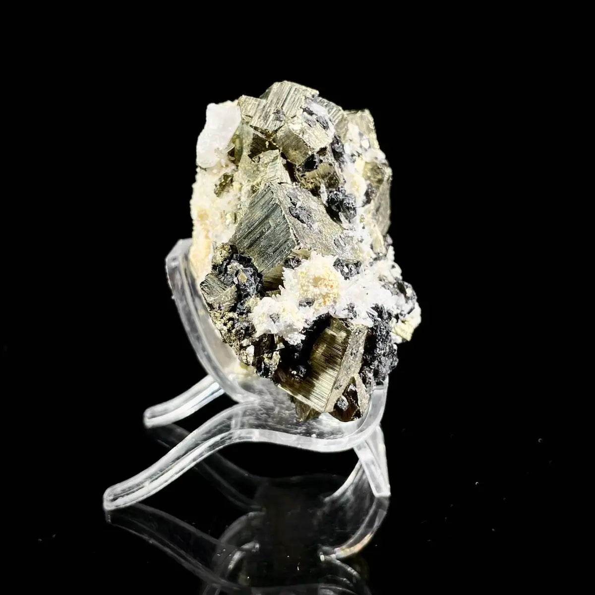 Natural Peruvian Chalcopyrite Mineral Specimen | 270 g | 7.5*6*4 cm | Sulfide Minerals | Peru