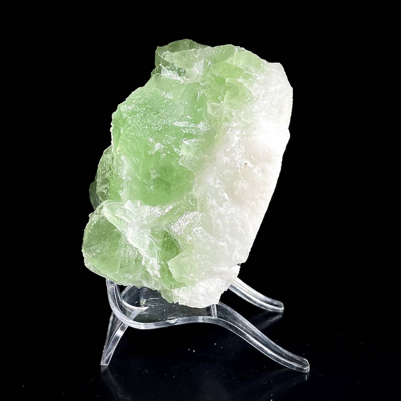 Natural Green Fluorite Crystal Specimen | Hunan, China | 770g | 10*10*6cm