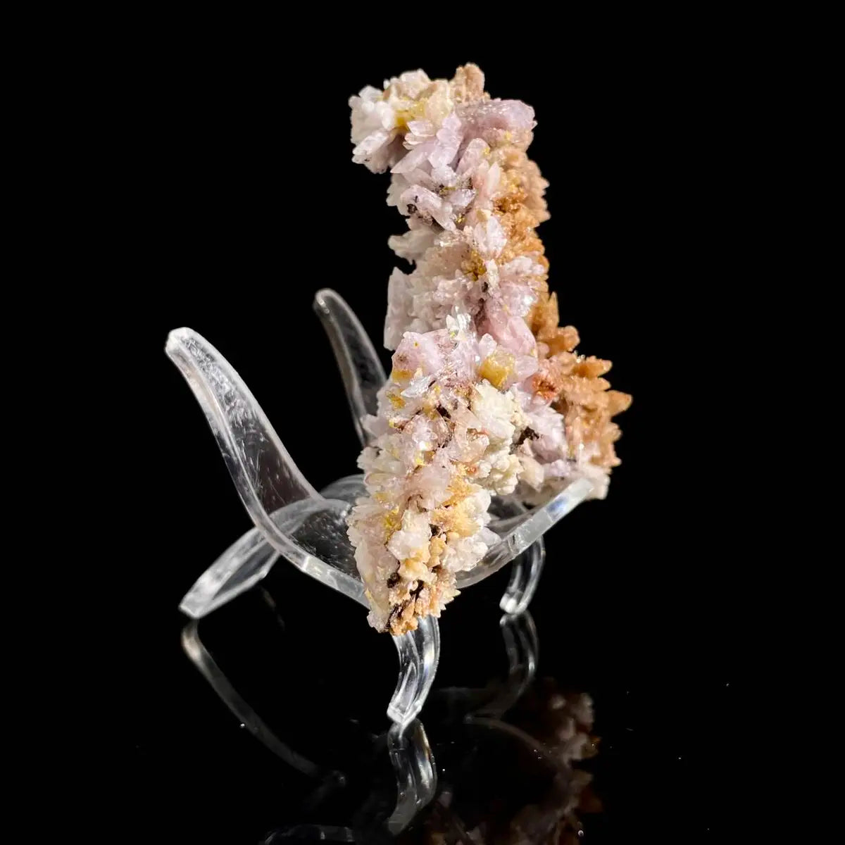 Natural Creedite with Selenite – Guizhou, China – 90 g – 7*7*2.5 cm