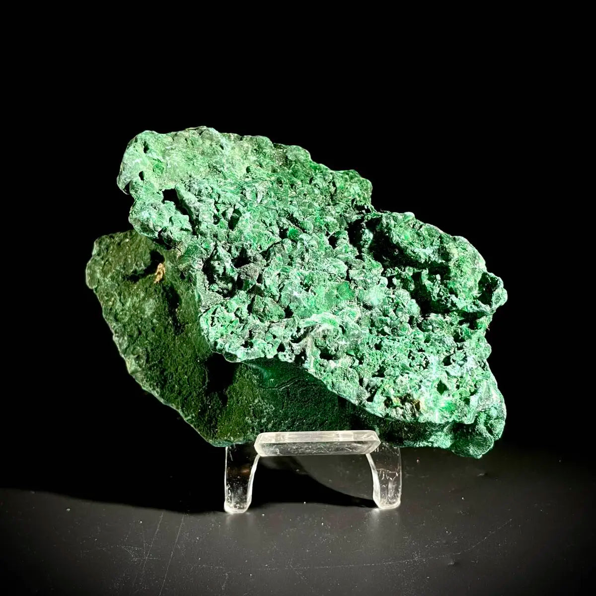 Natural Congo Velvet Malachite Specimen | Katanga, DR Congo | 310 g | 11.5*8*4 cm