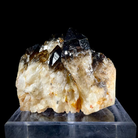 Natural Morion/Smoky Quartz Crystal Specimen | 840 g | 10.5*6*8 cm | Quartz Minerals | Madagascar