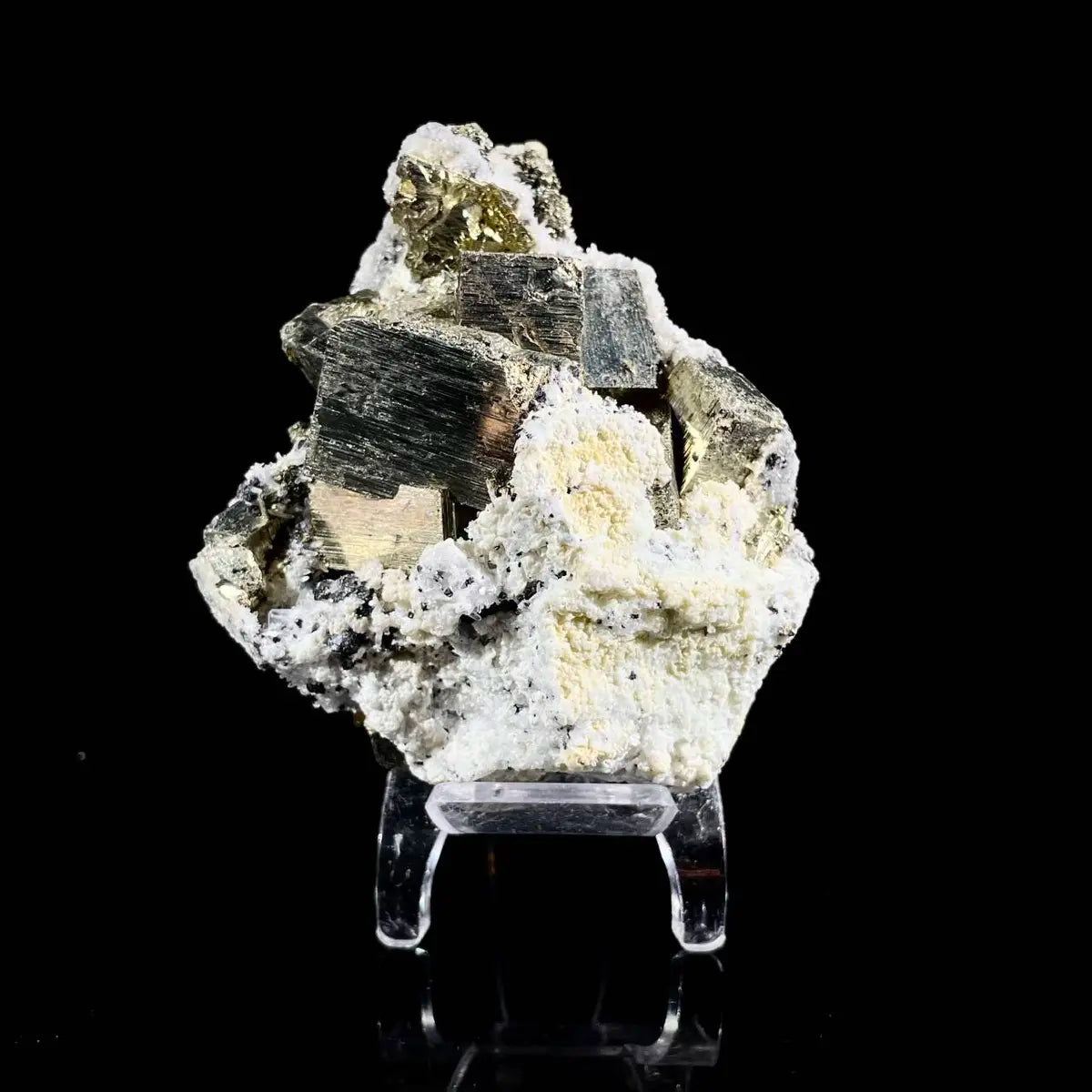 Natural Peruvian Chalcopyrite Mineral Specimen | 340 g | 8.5*7.5*5.5 cm | Sulfide Minerals | Peru