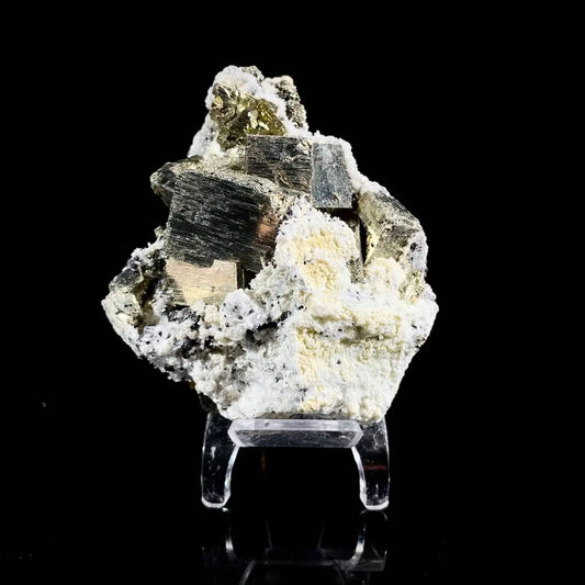 Natural Peruvian Chalcopyrite Mineral Specimen | 340 g | 8.5*7.5*5.5 cm | Sulfide Minerals | Peru