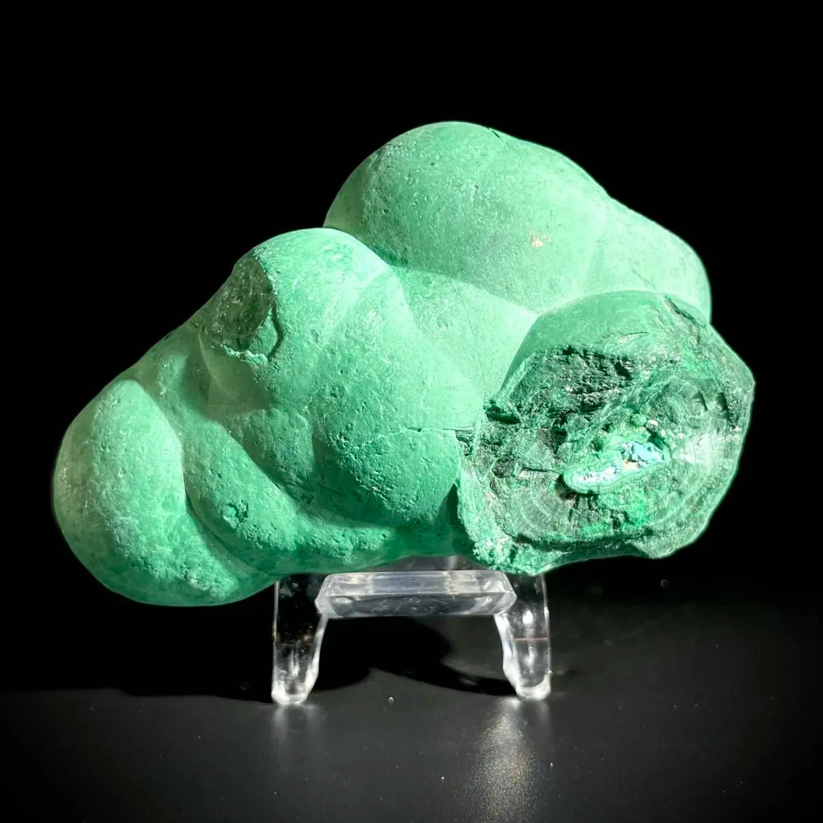 Natural Stalactitic Malachite Specimen | Katanga, DR Congo | 190 g | 7*4.5*3.5  cm