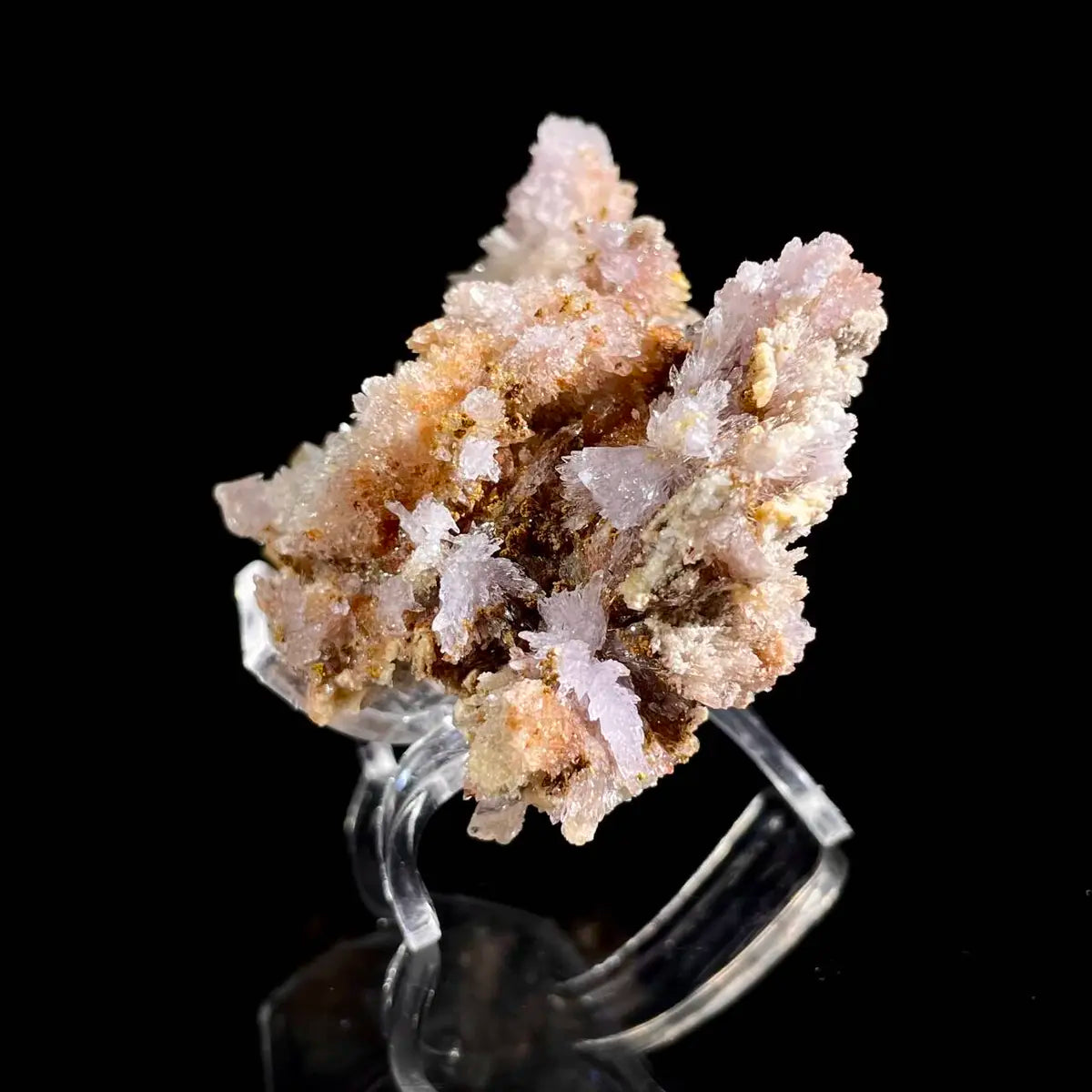 Natural Creedite with Selenite – Guizhou, China – 110 g – 8.5*6*3.5 cm